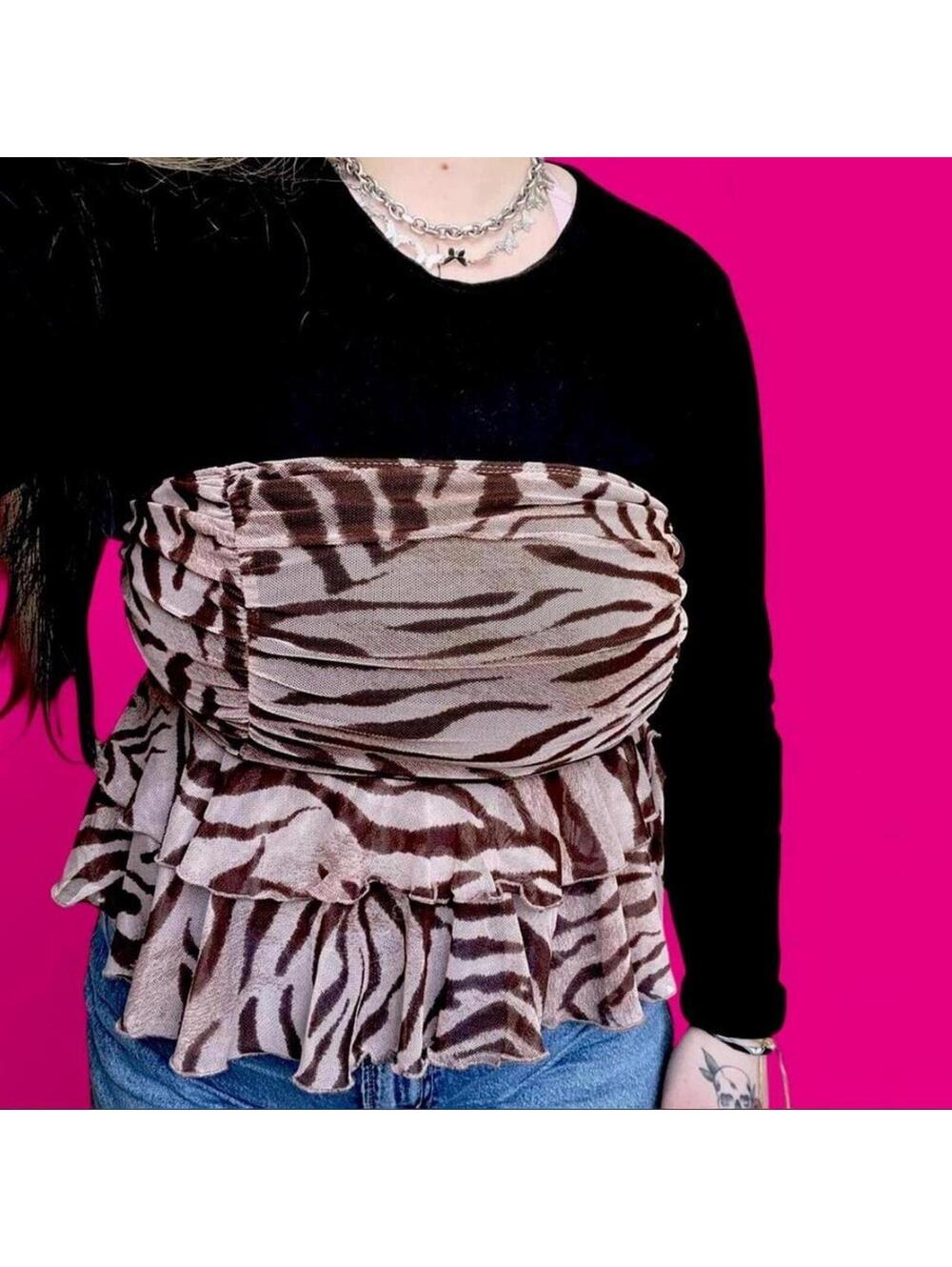 Women's Brown Vests-tanks-cami